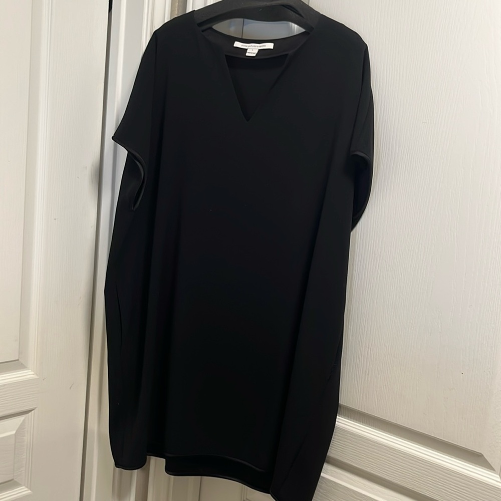 Diane von Furstenburg Kora Sheath Dress Black Size Large - Picture 3 of 4